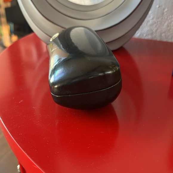 CHANEL Sunglasses Hard Case Black Gold Logo - Picture 3 of 7